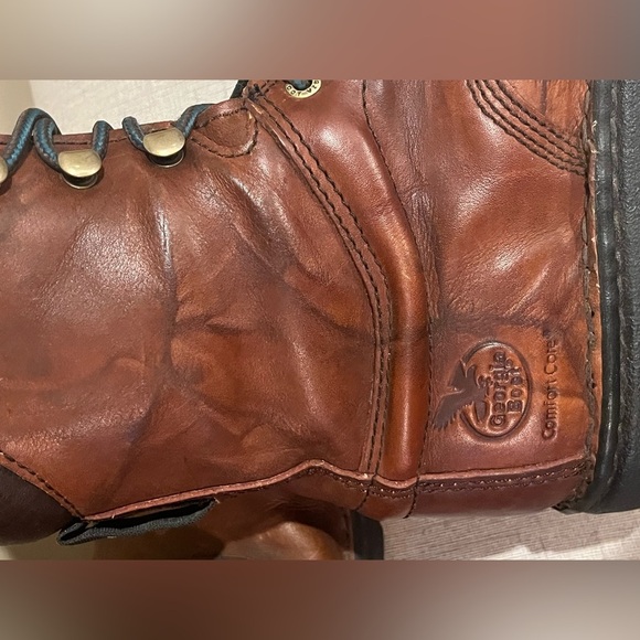 Georgia Boot Eagle Light Work Boot in Russet Wildwood, size 9 - Picture 6 of 9